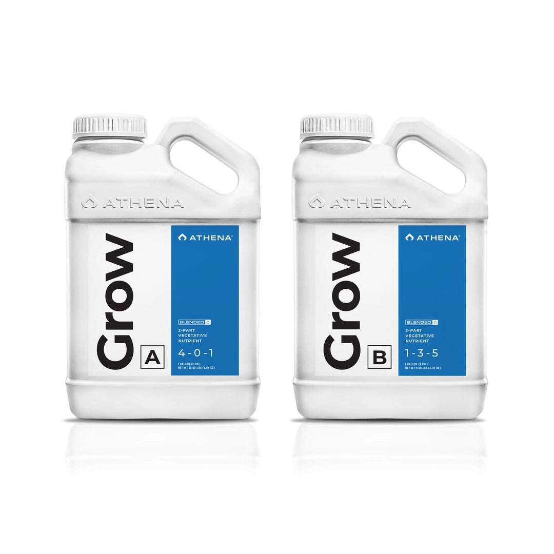Athena Blended Line Combo Grow + Bloom Partes A + B Fertilizante Base Para Todas Las Etapas