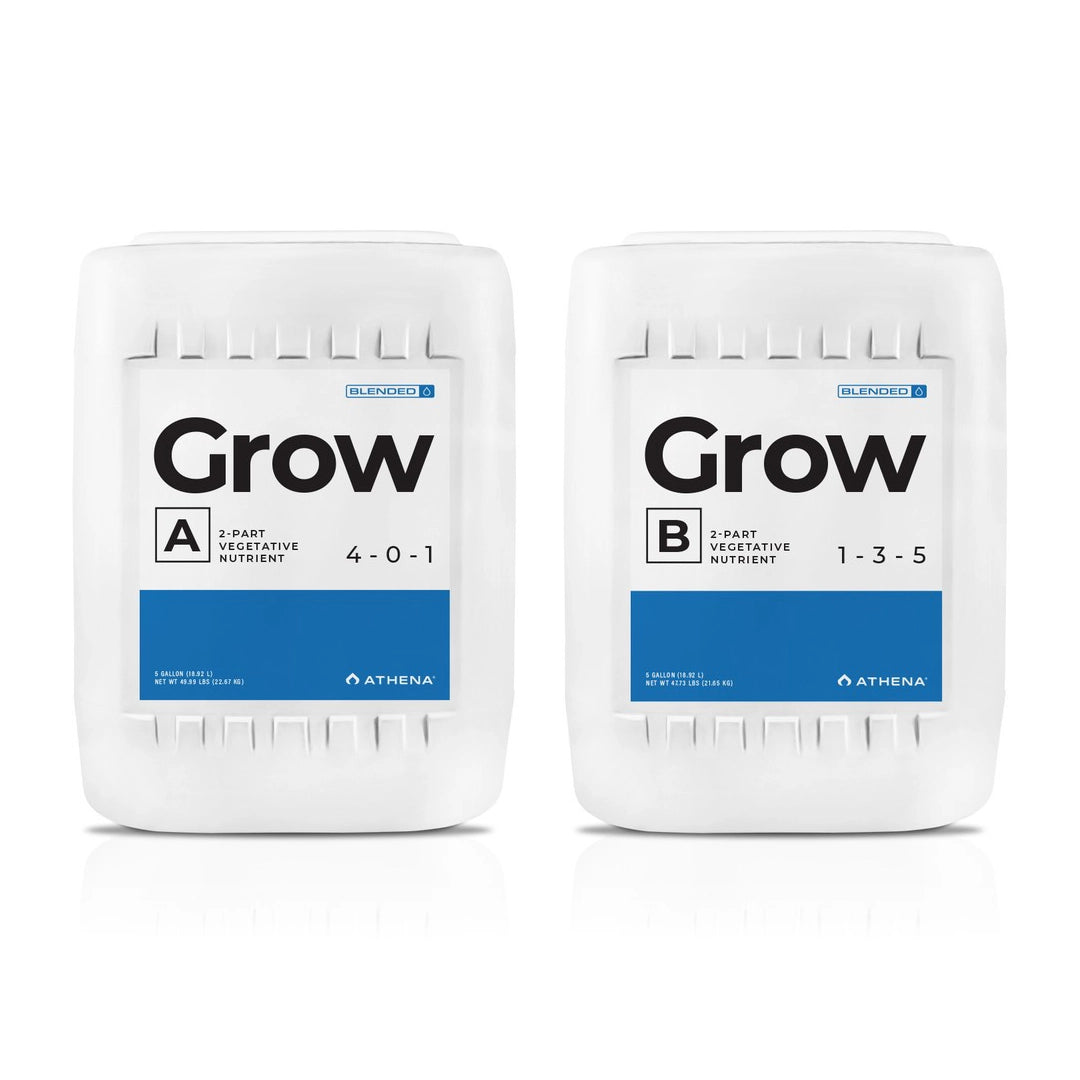 Athena Blended Line Combo Grow + Bloom Partes A + B Fertilizante Base Para Todas Las Etapas