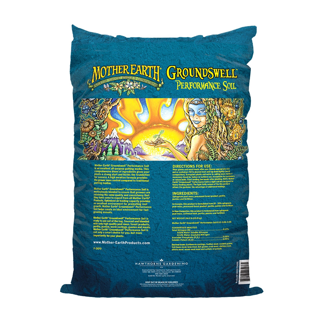 Groundswell Performance Soil 42.5 LT Sustrato mineralizado de alta aeración