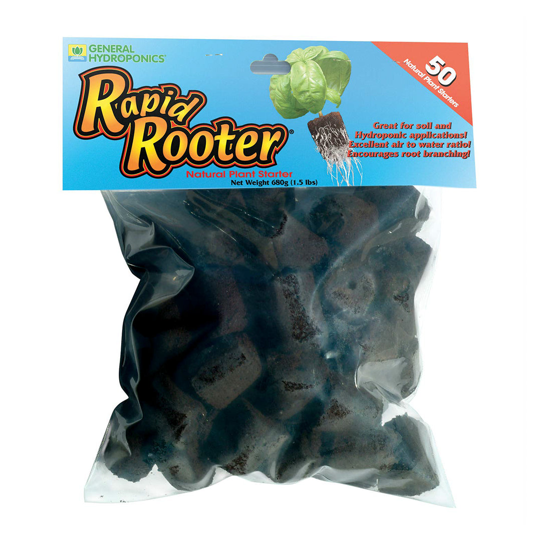 RAPID ROOTERS (50 Piezas) Cubos Para Germinación De Semillas Y Propagación De Esquejes