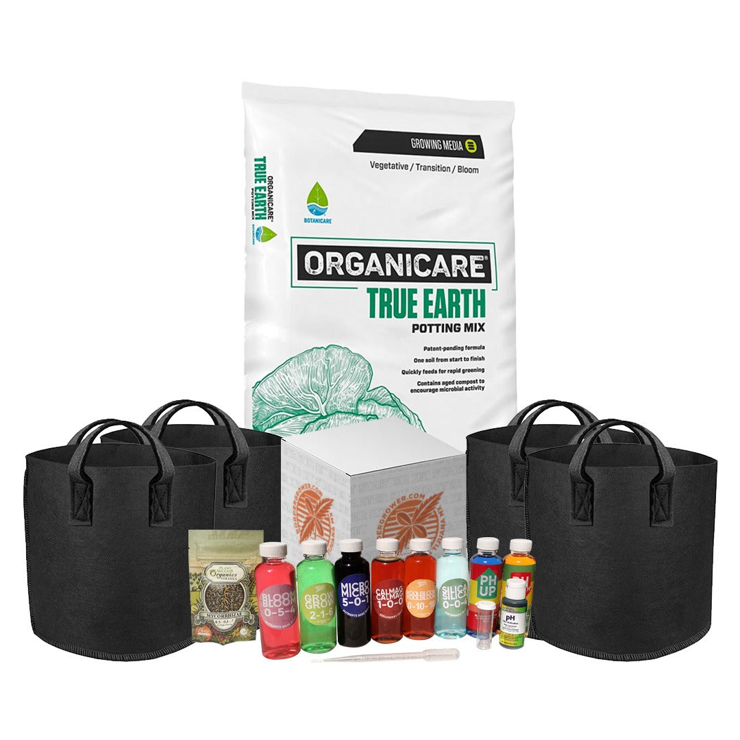 Kit completo para cultivo exterior.