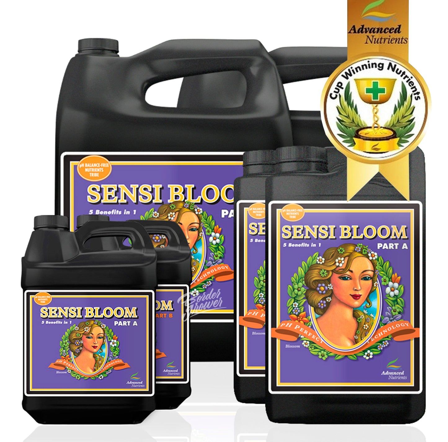 DÚO SENSI BLOOM PH PERFECT PARTE A + B Fertilizante Base de Floración Nutrición Completa Y Profesional