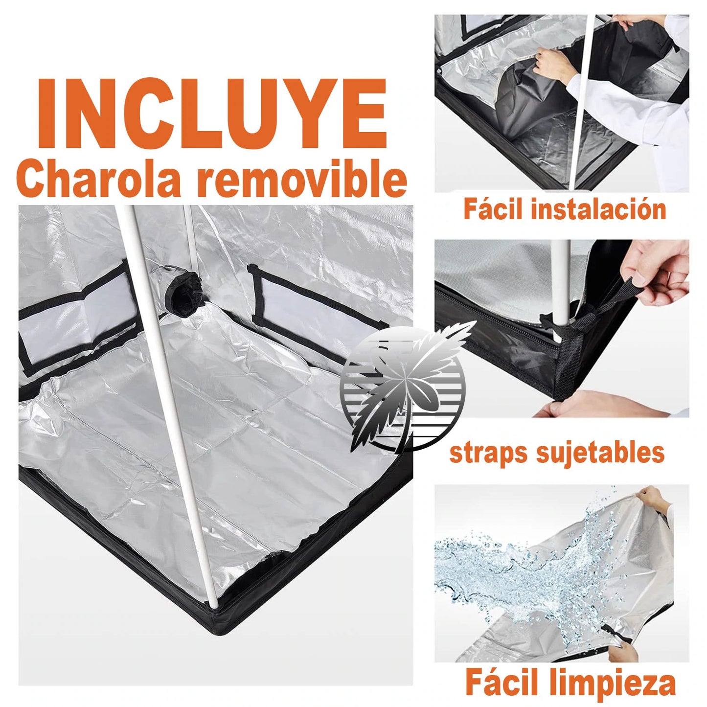 ARMARIO DE CULTIVO iPower De 83cmx83cmx160cm El Tamaño Perfecto Para Cultivos De Interior Discretos