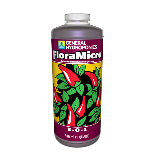 General Hydroponics Flora Micro, el nutriente base que llevará tu cultivo al siguiente nivel