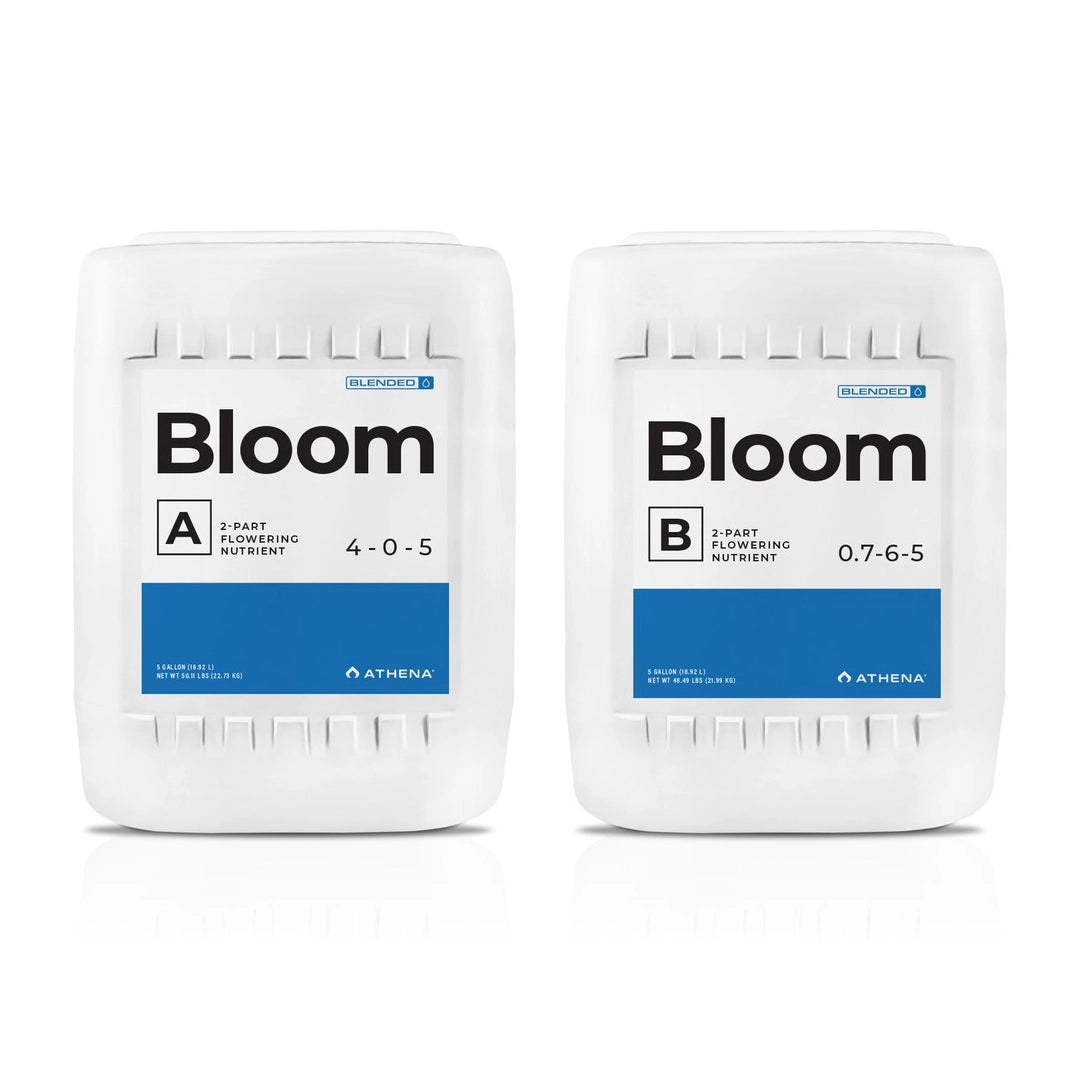 Athena Blended Line Combo Grow + Bloom Partes A + B Fertilizante Base Para Todas Las Etapas
