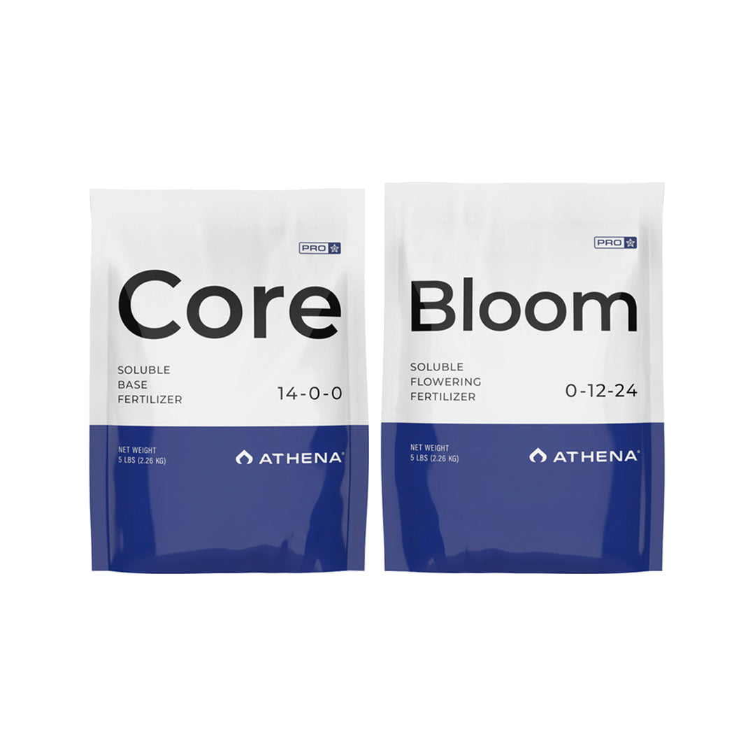 Athena Pro Line Combo: Core + Bloom Fertilizante Base Soluble Para Floración