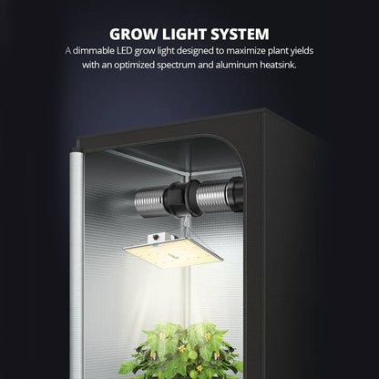 P1000 100W | ViparSpectra - Lampara de cultivo LED De Espectro Completo Con Regulador