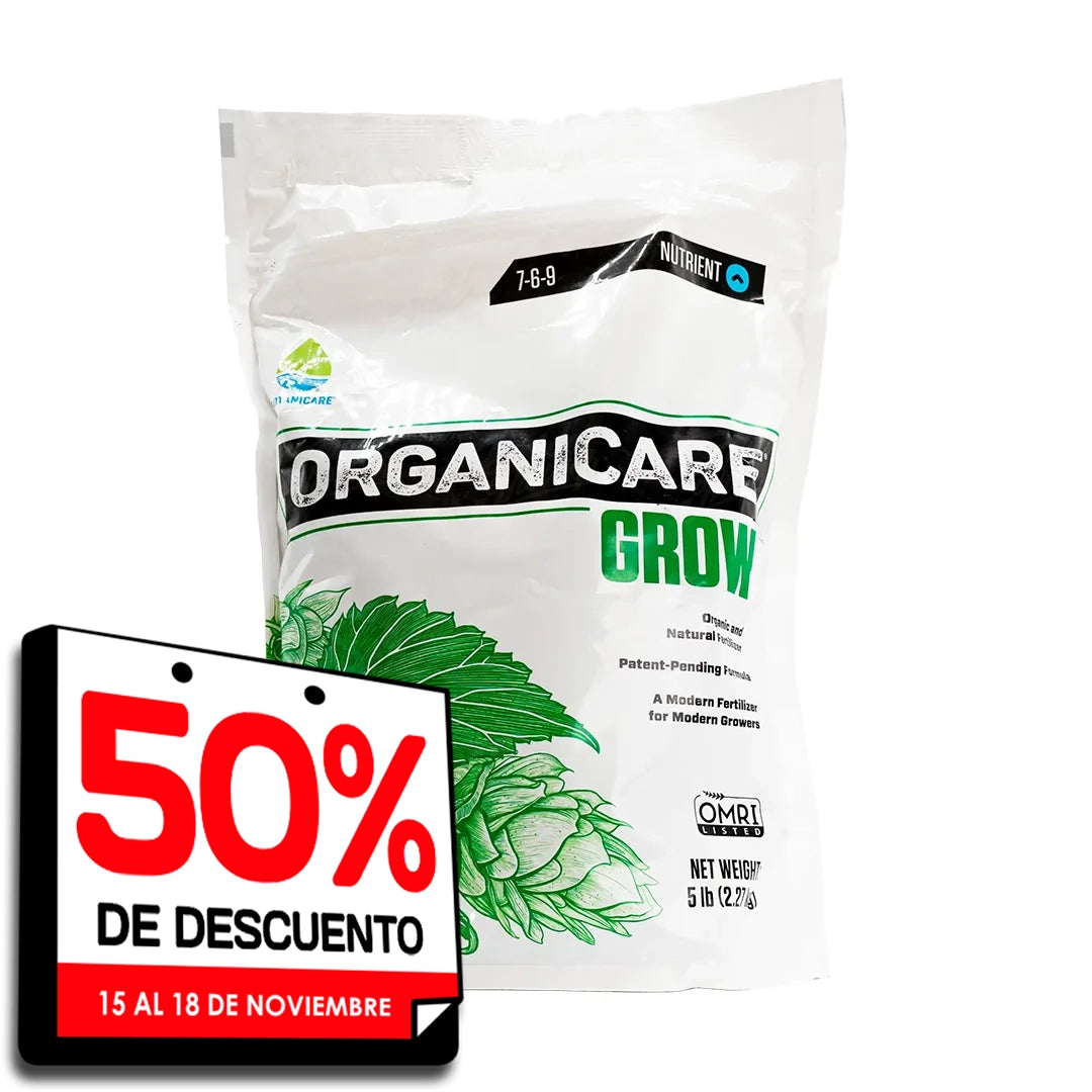 ORGANICARE GROW | Botanicare - Fertilizante Base Granular Para Vegetación Mejora El Desarrollo De Hojas Y Tallos