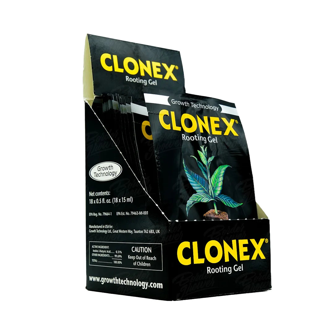 CLONEX ROOTING GEL 15 mL Hormona Enraízadora En Sobre Garantiza El Crecimiento De Raíz De Tus Clones