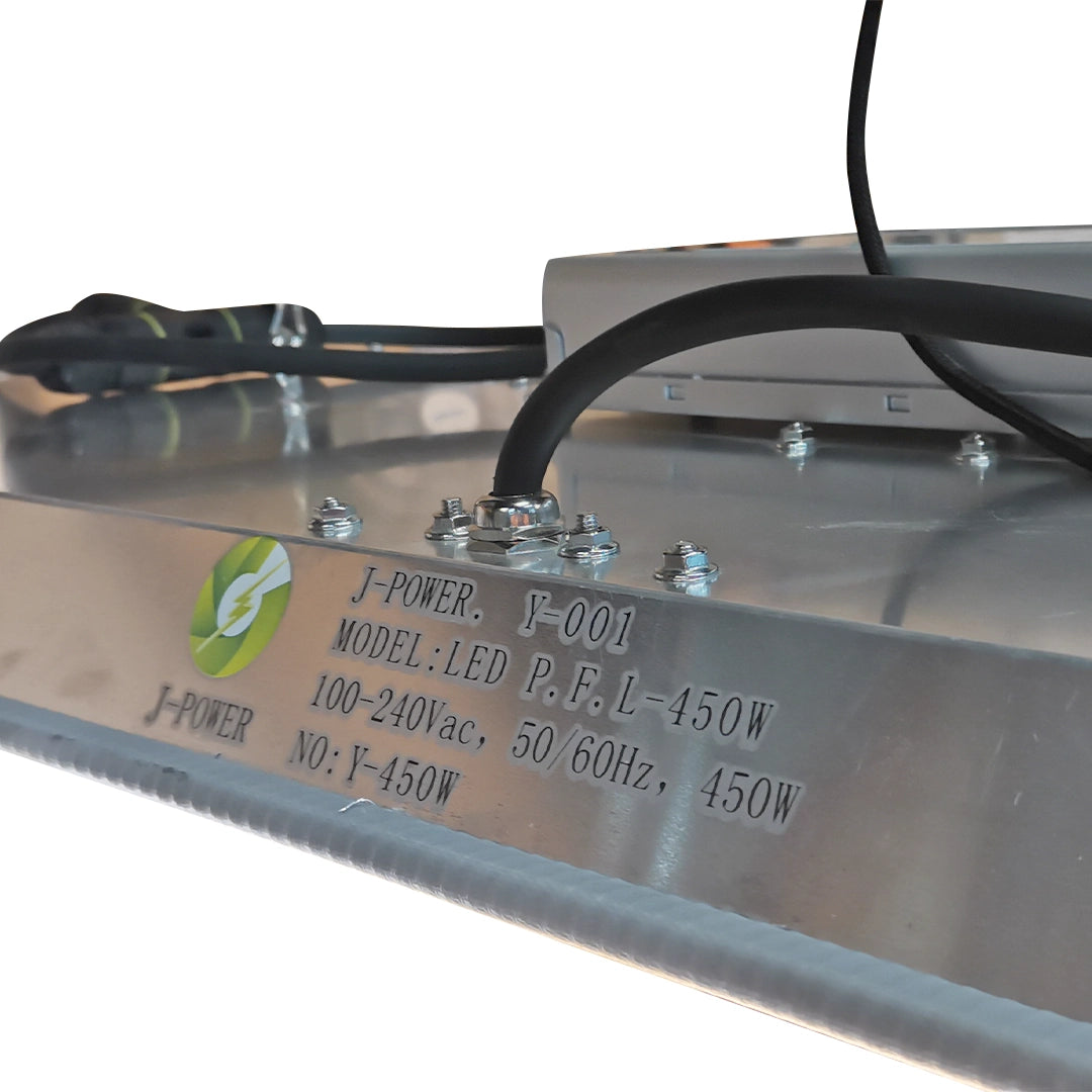 J-Power 450W Lampara de Cultivo LED Quantum Board de Espectro Completo
